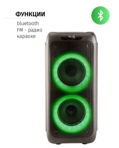 Купить Портативная колонка AIWA CAS-500 Black (AIWA CAS-500)  в E-mobi