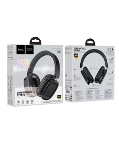 Купить Беспроводные наушники Hoco W51 Black  в E-mobi