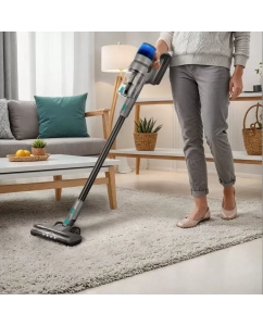 Купить Пылесос Kitfort KT-5305 серый; синий  в E-mobi