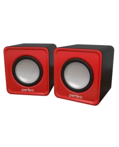 Купить Колонки компьютерные Perfeo WAVE Red (PF_5128) в E-mobi