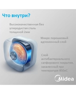 Купить Водонагреватель накопительный Midea MWH-1020-KVM White  в E-mobi