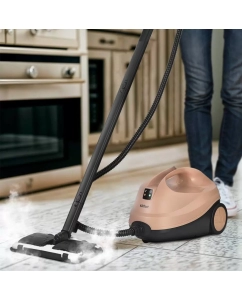 Купить Пароочиститель Kitfort КТ-9188 розовый, черный  в E-mobi