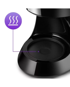 Купить Кофеварка капельного типа Kitfort КТ-7260 черный  в E-mobi