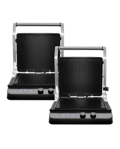 Купить Электрогриль Kitfort KT-1636 Silver/Black  в E-mobi