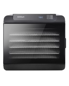 Купить Сушилка для овощей и фруктов Kitfort KT-1904 black в E-mobi