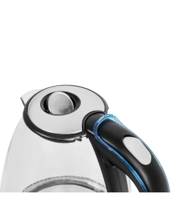 Купить Чайник электрический Pioneer KE806G 1.7 л серебристый, прозрачный, черный  в E-mobi