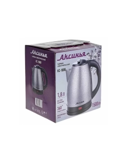 Купить Чайник электрический Аксинья КС-1008 1.8 л серый  в E-mobi