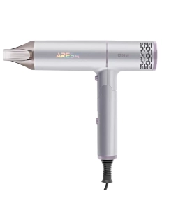 Купить Фен ARESA AR-3230, 1050-1250Вт, серебристый в E-mobi