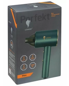 Купить Фен Leonord LE-1208 1800 Вт зеленый  в E-mobi