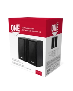 Купить Колонки компьютерные SmartBuy ONE Black (SBA-101)  в E-mobi