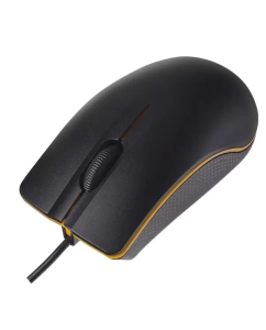 Купить Проводная мышь Perfeo LINE черный (PF_A4492) в E-mobi