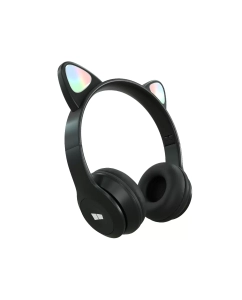 Купить Беспроводные наушники More Choice HW24kids Pink Black в E-mobi