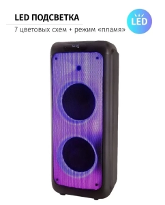 Купить Портативная колонка AIWA AIWA CAS-550 Black (AIWA CAS-550)  в E-mobi