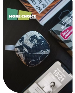 Купить Портативная колонка More Choice BS12 Bluetooth 5.0 5W 800mAh Grey  в E-mobi