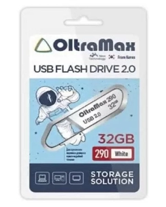 Купить Флешка Oltramax 32 ГБ белый (OM-32GB-290-White) в E-mobi