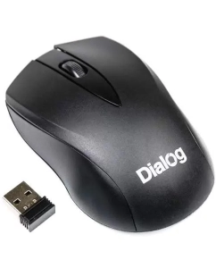 Купить Беспроводная мышь Dialog MROC-15U черный в E-mobi