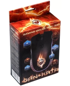 Купить Проводная игровая мышь Dialog Gan-Kata MGK-34U черный  в E-mobi