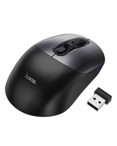 Купить Беспроводная мышь HOCO GM28 черный (GM28 Black Metal) в E-mobi