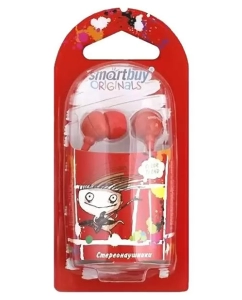 Купить Наушники SmartBuy Color Trend Red в E-mobi