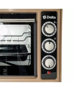 Купить Мини-печь Delta D-0123 бежевый  в E-mobi