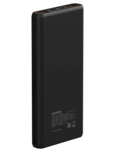 Купить Внешний аккумулятор DIGMA DGPF10C 10000mAh, 22.5W, 3A, черный  в E-mobi