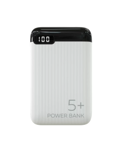Купить Внешний аккумулятор 5000mAh 2USB 2.1A More choice PB19-05 White  в E-mobi
