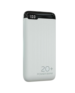 Купить Внешний аккумулятор 20000mAh 2USB 2.1A More choice PB19-20 White в E-mobi