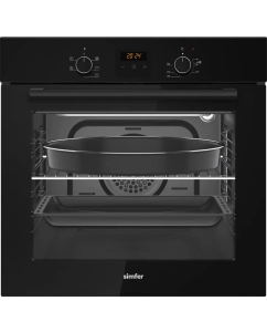 Купить Встраиваемый электрический духовой шкаф Simfer B6EB56077 черный в E-mobi