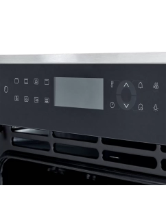 Купить Встраиваемый электрический духовой шкаф Exiteq EXO-109 серебристый/черный  в E-mobi