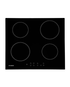 Купить Встраиваемая варочная панель индукционная HYUNDAI HHI 6740 BG черный в E-mobi