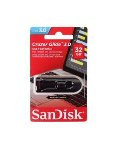 Купить Флешка SanDisk 32Gb Cruzer Glide USB 3.0 (SDCZ600-032G-G35) 32 ГБ Black в E-mobi