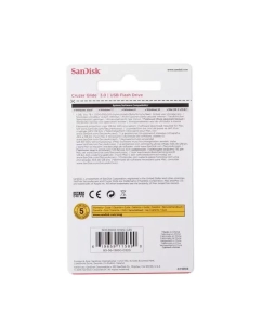 Купить Флешка SanDisk 32Gb Cruzer Glide USB 3.0 (SDCZ600-032G-G35) 32 ГБ Black  в E-mobi