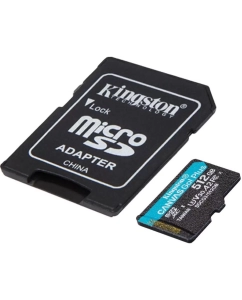 Купить Карта памяти Kingston Canvas Go Plus G4 microSDXC 512 Гб (SDCG4/512GB)  в E-mobi