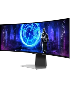 Купить 49" Монитор Samsung Odyssey OLED G9 S49DG952SI Silver 240Hz 5120x1440 OLED  в E-mobi