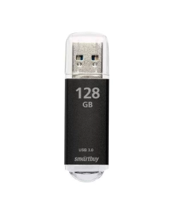 Купить Флешка SmartBuy V-Cut 128ГБ Black (SB128GBVC-K3) в E-mobi