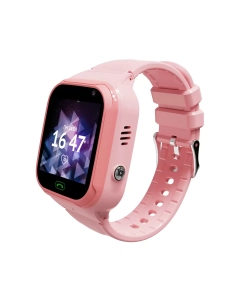 Купить Детские смарт-часы Omega 4G с видеозвонком розовый (Без Рустор) в E-mobi
