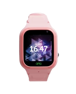 Купить Детские смарт-часы Omega 4G с видеозвонком розовый (Без Рустор)  в E-mobi