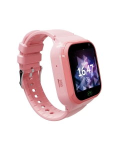 Купить Детские смарт-часы Omega 4G с видеозвонком розовый (Без Рустор)  в E-mobi
