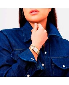 Купить Наручные часы Daniel Wellington Bound 32x22 9-link G White  в E-mobi