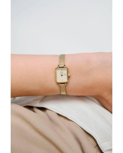 Купить Наручные часы Daniel Wellington Quadro Mini 15.4x18.2 Evergold G Champagne  в E-mobi