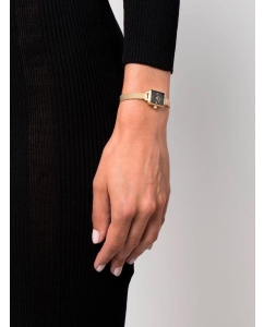 Купить Наручные часы Daniel Wellington Quadro Mini 15.4x18.2 Evergold G Onyx  в E-mobi