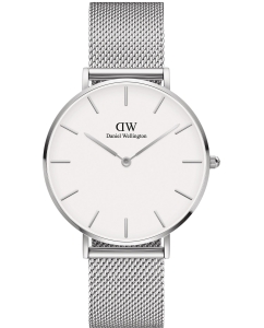 Купить Наручные часы Daniel Wellington Petite 36 Sterling S White в E-mobi