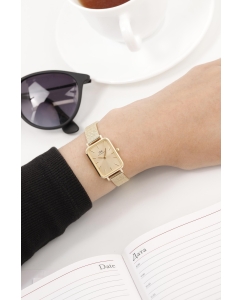 Купить Наручные часы Daniel Wellington Quadro 20X26 Unitone Gold G  в E-mobi