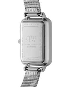 Купить Наручные часы Daniel Wellington Quadro 20X26 Pressed Sterling S White  в E-mobi