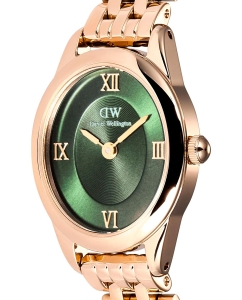 Купить Наручные часы Daniel Wellington Ophelia Mini 22x25,5 Beans Link Emerald RG  в E-mobi