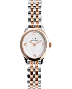 Купить Наручные часы Daniel Wellington Ophelia Mini 22x25,5 Beans Link Two-Tone White RG S в E-mobi