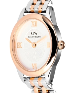 Купить Наручные часы Daniel Wellington Ophelia Mini 22x25,5 Beans Link Two-Tone White RG S  в E-mobi