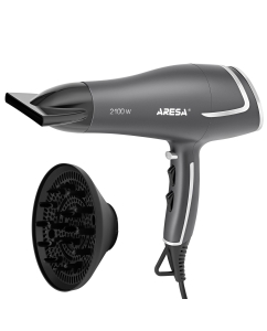 Купить Фен Aresa AR-3232 2100 Вт серый в E-mobi