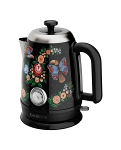 Купить Электрочайник Garlyn Flower Grace K-400 1,7 л чёрный в E-mobi