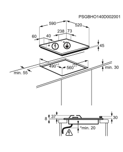 Купить Встраиваемая варочная панель газовая Electrolux CGS6436BX серебристый  в E-mobi